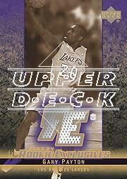 2003-04 Upper Deck Rookie Exclusives Jerseys Variation #J42 Gary Payton