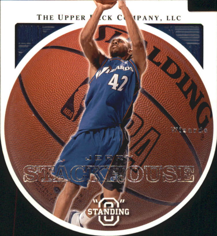 2003-04 Upper Deck Standing O Die Cuts/Embossed #82 Jerry Stackhouse