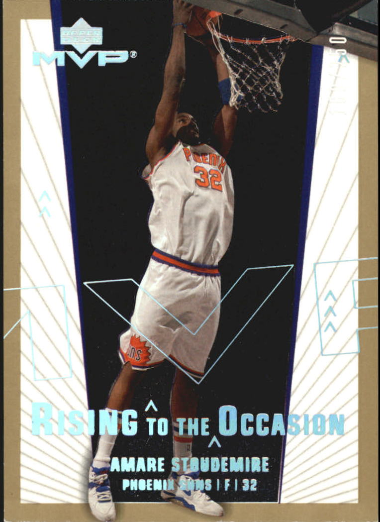 2003-04 Upper Deck MVP Rising to the Occasion Gold #RO14 Amare Stoudemire