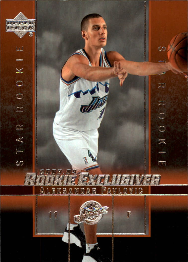 2003-04 Upper Deck Rookie Exclusives #6 Chris Kaman Rookie