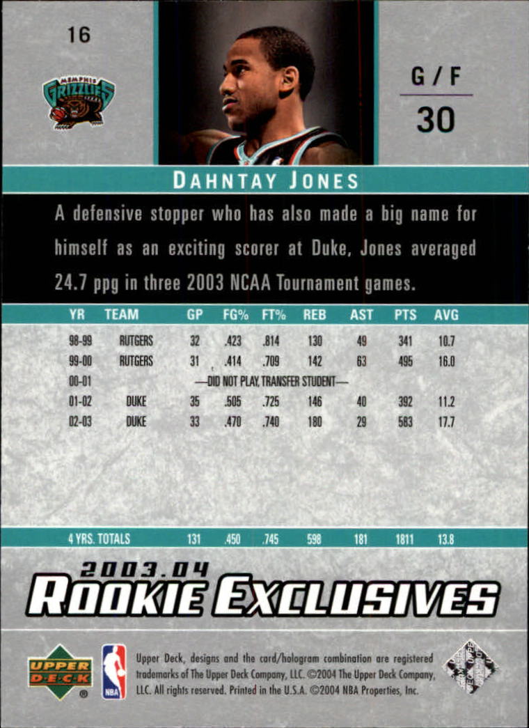 B2293- 2003-04 Upper Deck Rookie Exclusives Bk -You Pick- 15+ FREE US SHIP - Picture 25 of 103