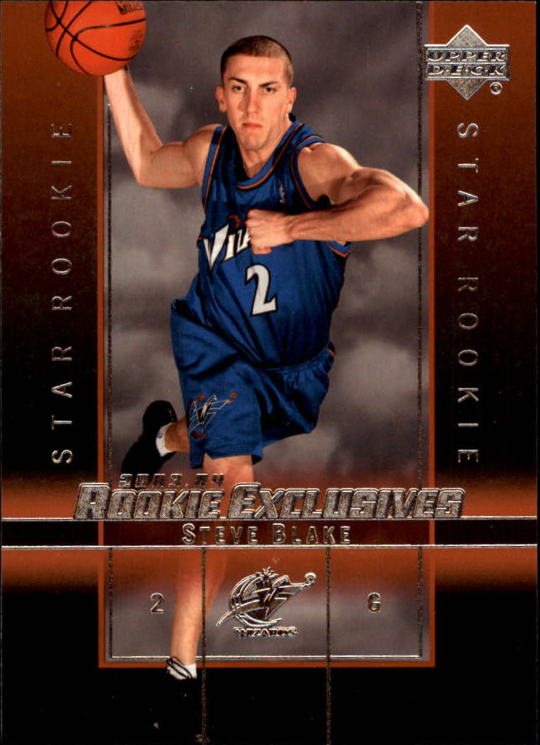 2003-04 Upper Deck Rookie Exclusives #29 Steve Blake RC
