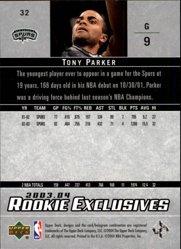 B2293- 2003-04 Upper Deck Rookie Exclusives Bk -You Pick- 15+ FREE US SHIP - Picture 55 of 103