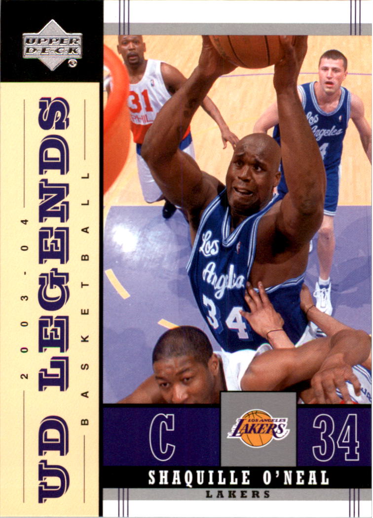 2003-04 Upper Deck Legends #38 Shaquille O'Neal