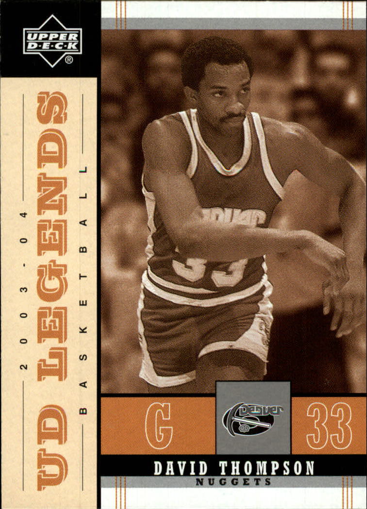 2003-04 Upper Deck Legends Throwback Basketball (Pick Card From List) C110 04-24 - Picture 26 of 127