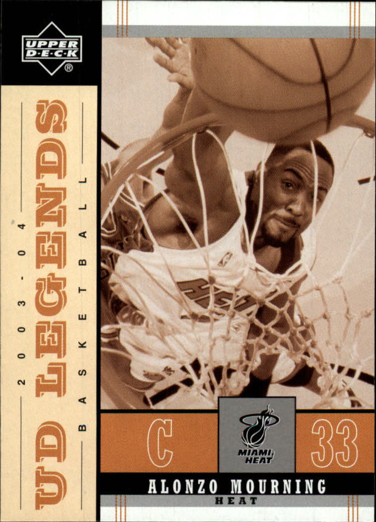 2003-04 Upper Deck Legends Throwback #49 Alonzo Mourning