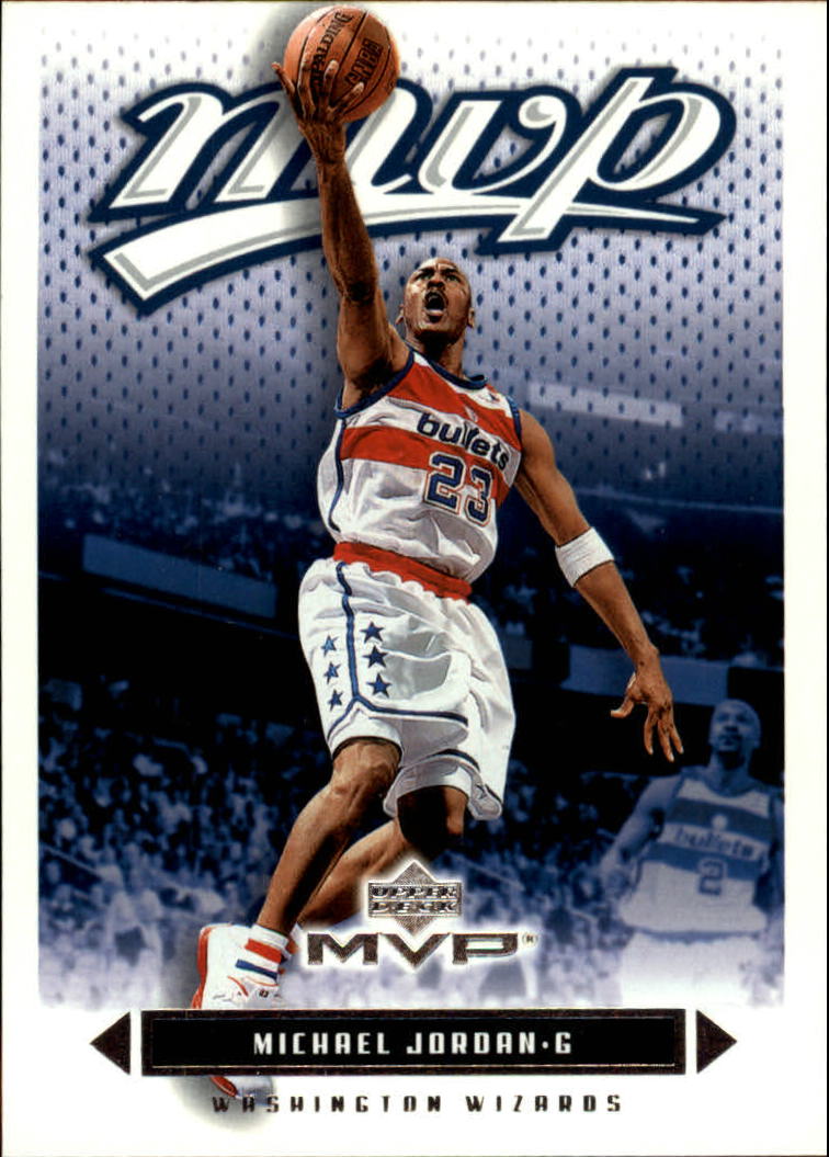  2001-02 Upper Deck #178 Michael Jordan Washington Wizards NBA  Basketball Card NM-MT : Collectibles & Fine Art