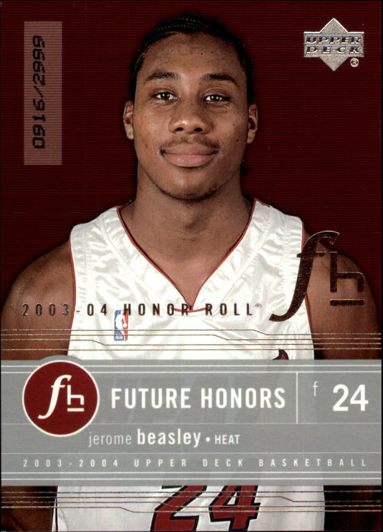 2003-04 Upper Deck Honor Roll #98 Jerome Beasley RC