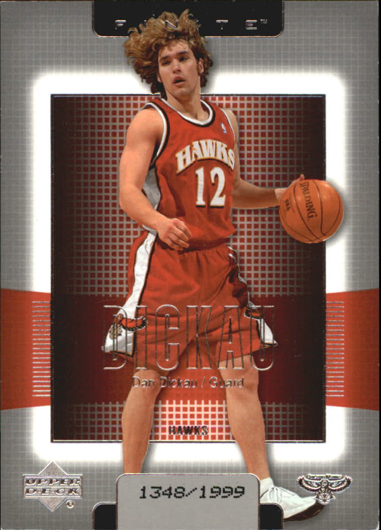 2003-04 Upper Deck Finite #4 Dan Dickau