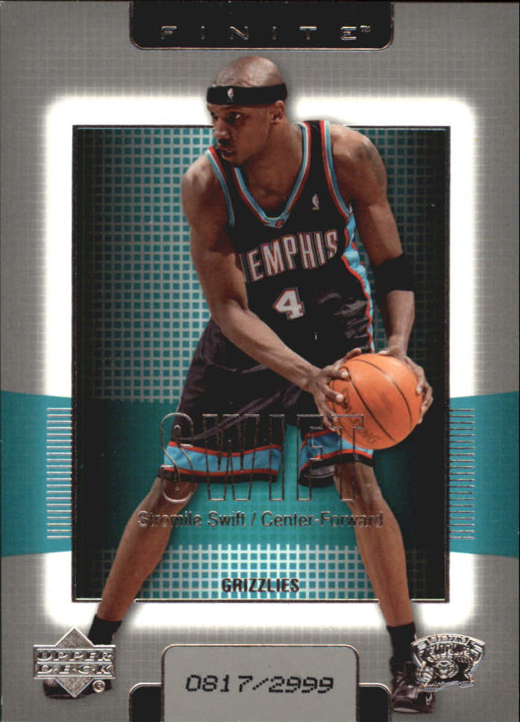 2003-04 Upper Deck Finite #89 Stromile Swift