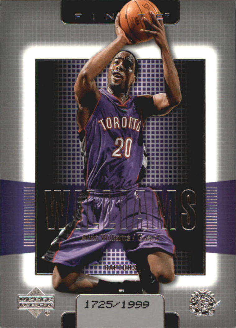 2003-04 Upper Deck Finite #184 Alvin Williams