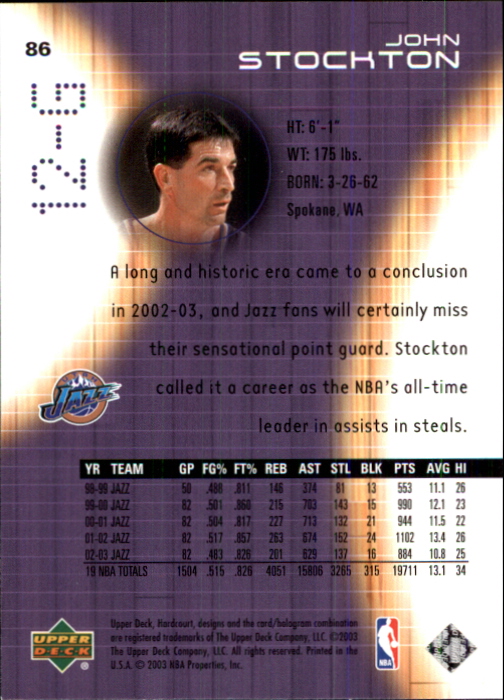 John Stockton cards (1989-2021) Jazz - You Choose - Bild 238 von 284