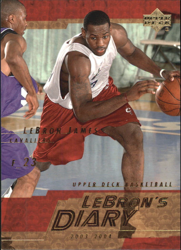 2003-04 Upper Deck LeBron's Diary #LJ6 LeBron James
