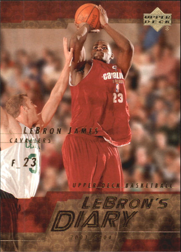 2003-04 Upper Deck LeBron's Diary #LJ7 LeBron James