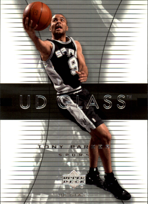 2003-04 UD Glass #52 Tony Parker