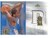 2003-04 UD Glass Premier Issue Jerseys #PICA Carmelo Anthony