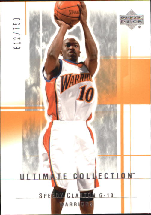 2003-04 Ultimate Collection #31 Speedy Claxton