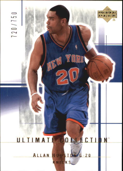 2003-04 Ultimate Collection #73 Allan Houston