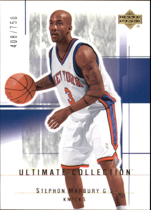 2003-04 Ultimate Collection #75 Stephon Marbury