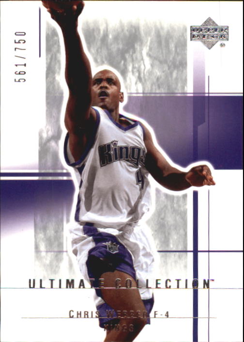 2003-04 Ultimate Collection #94 Chris Webber