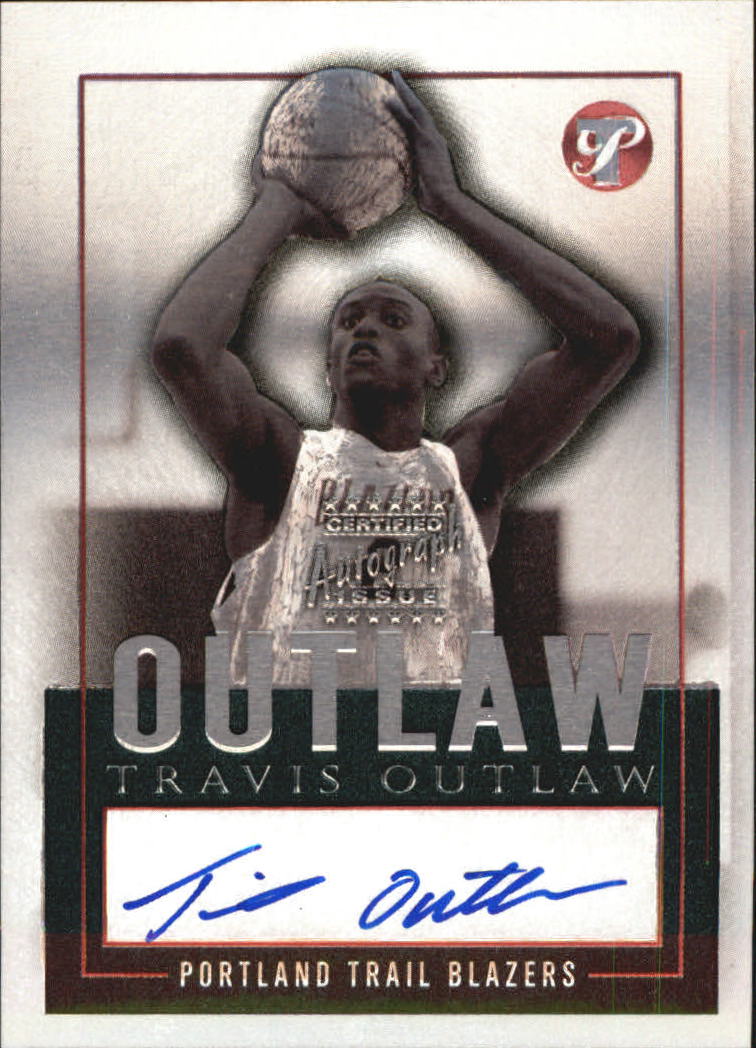 2003-04 Topps Pristine Personal Endorsements #TO Travis Outlaw D