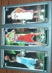 2003-04 Topps Rookie Matrix #AKM Carmelo Anthony 113 RC/Chris Kaman 116 RC/Darko Milicic 112 RC