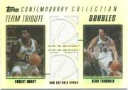 2003-04 Topps Contemporary Collection Team Tribute Doubles #HT Robert Horry/Hedo Turkoglu