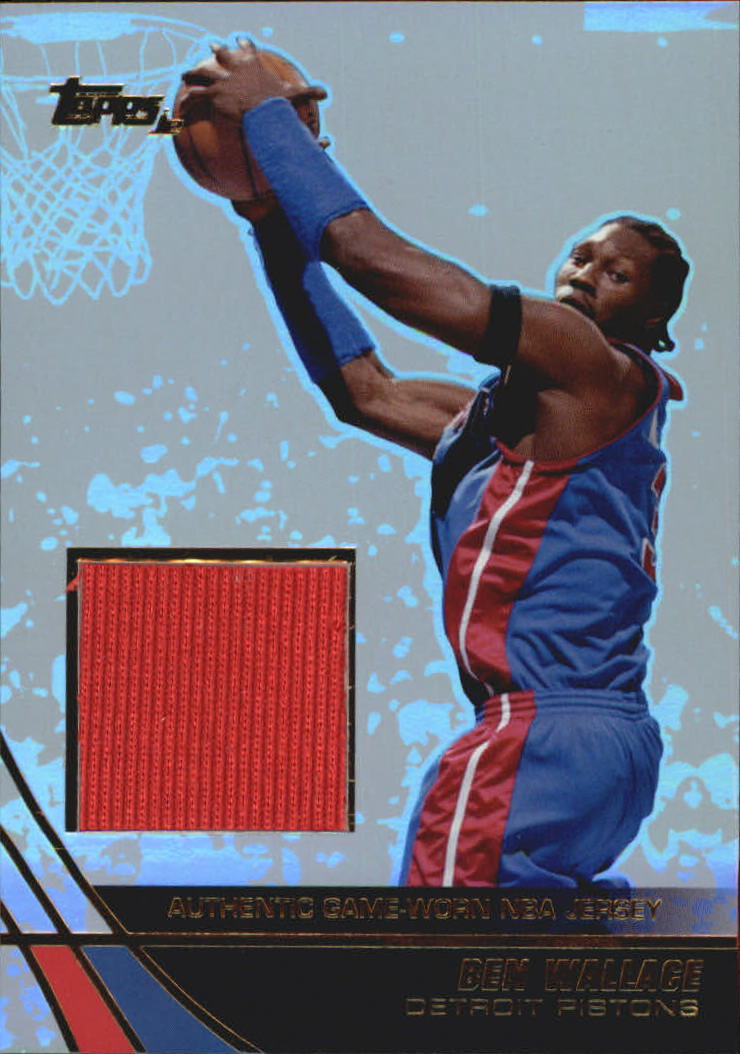 2003-04 Topps Jersey Edition #BW Ben Wallace