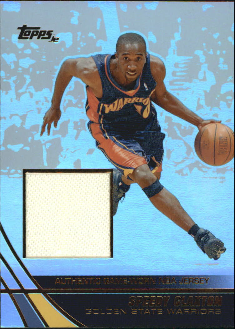2003-04 Topps Jersey Edition #SCL Speedy Claxton
