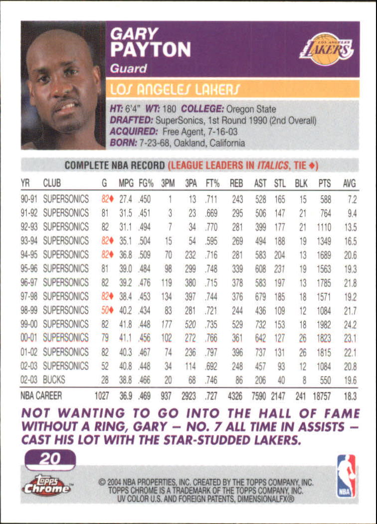 A2259- 2003-04 Topps Chrome Bk #s 1-165 +Inserts -You Pick- 15+ FREE US SHIP - Picture 33 of 284