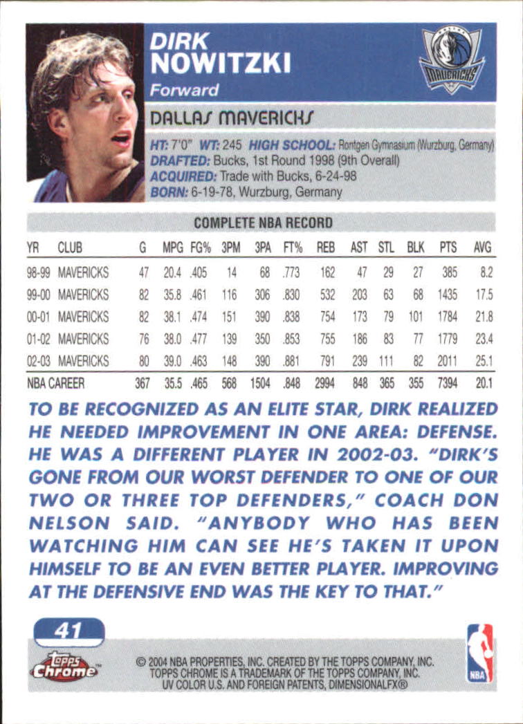 A2259- 2003-04 Topps Chrome Bk #s 1-165 +Inserts -You Pick- 15+ FREE US SHIP - Picture 65 of 284