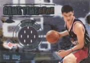 2003-04 Topps Chrome Gametime Gear Relics #YM Yao Ming D