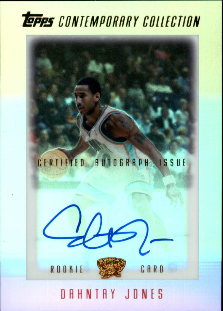2003-04 Topps Contemporary Collection #28 Dahntay Jones AU RC