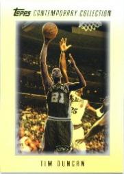 2003-04 Topps Contemporary Collection #98 Tim Duncan
