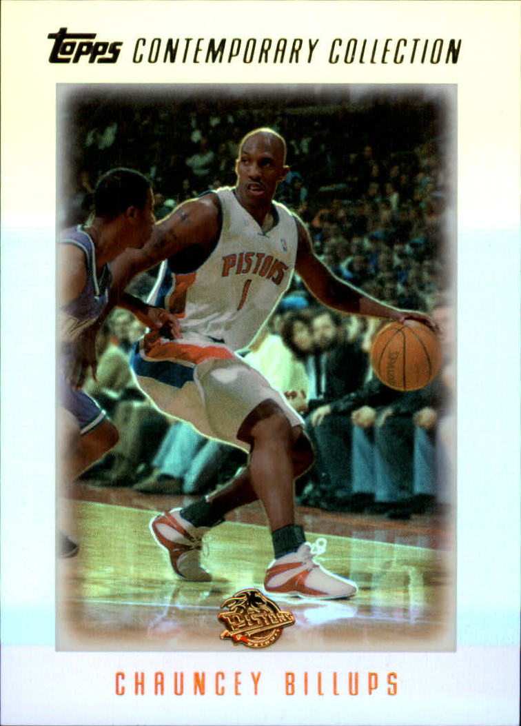 2003-04 Topps Contemporary Collection #123 Chauncey Billups