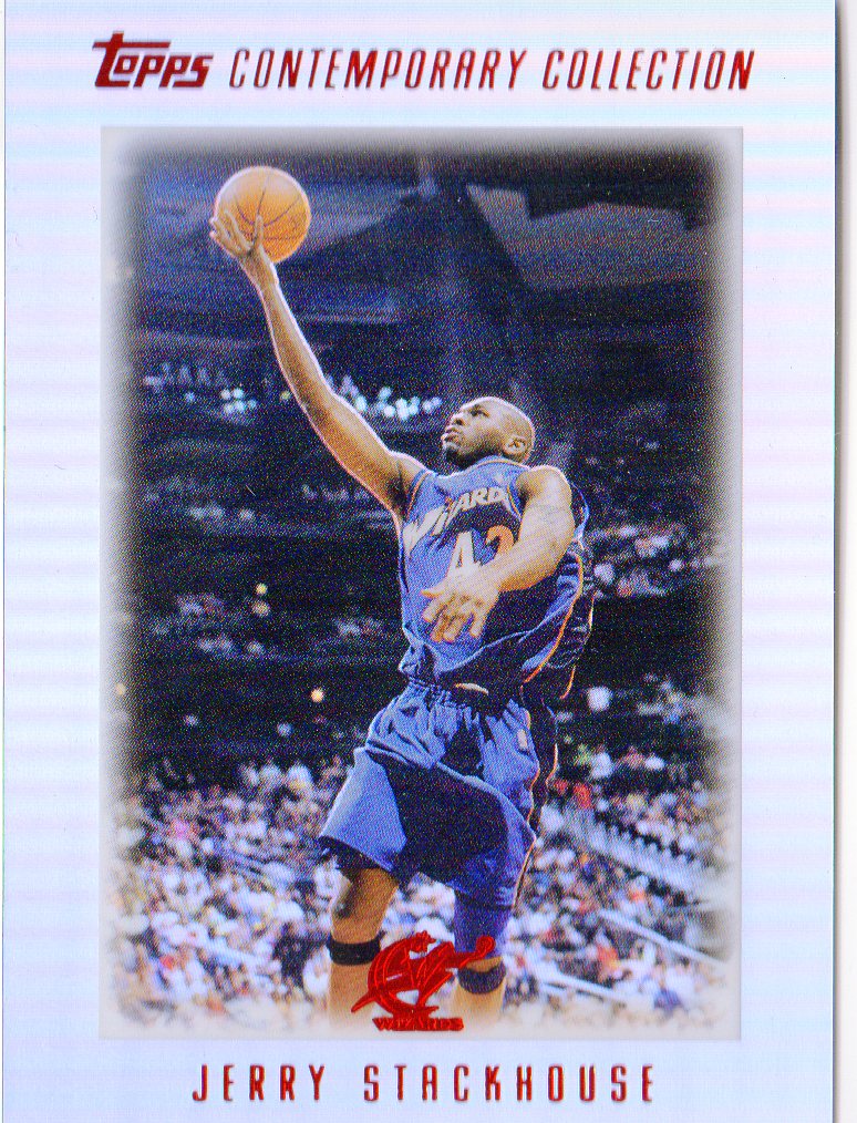 2003-04 Topps Contemporary Collection Red #112 Jerry Stackhouse