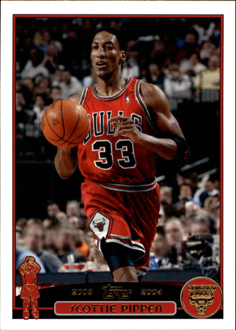 2003-04 Topps Collection Chicago Bulls Basketball Card #49 Scottie Pippen | eBay