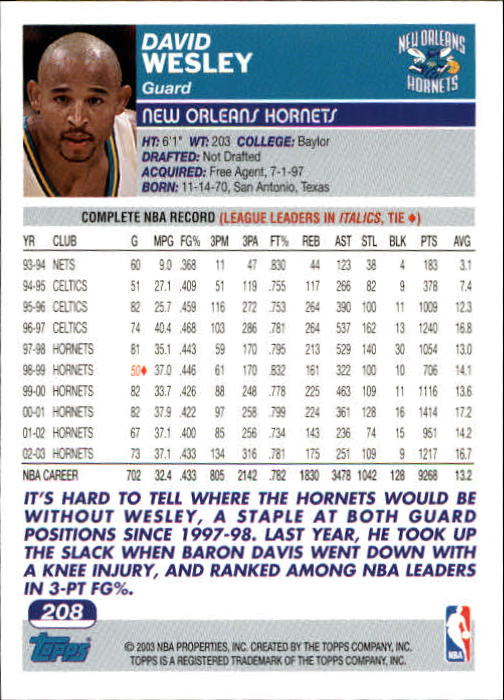 B1713- 2003-04 Topps Collection Bk Card #s 201-265 -You Pick- 15+ FREE US SHIP - Picture 15 of 92