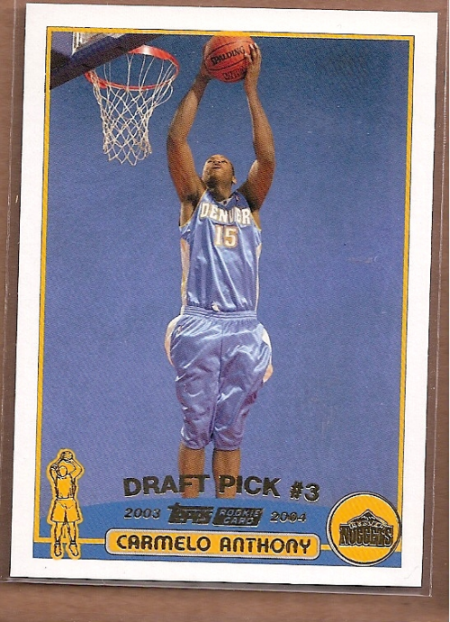 2003-04 Topps Collection #223 Carmelo Anthony RC
