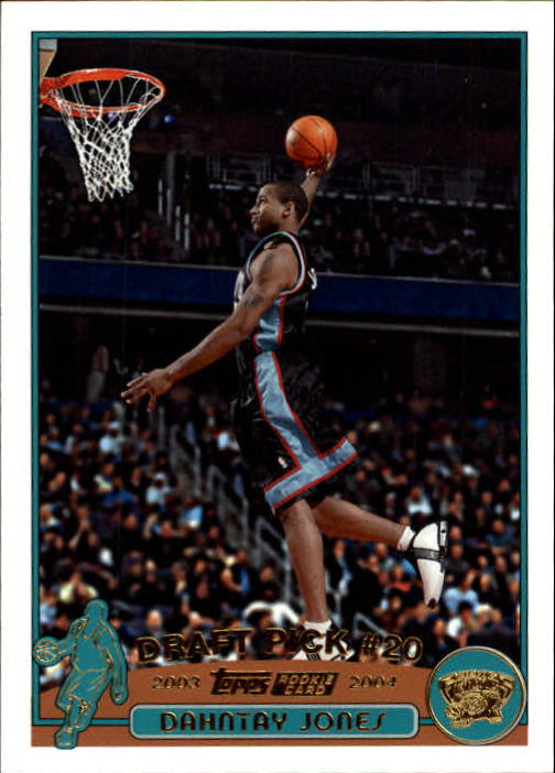 2003-04 Topps Collection #240 Dahntay Jones RC