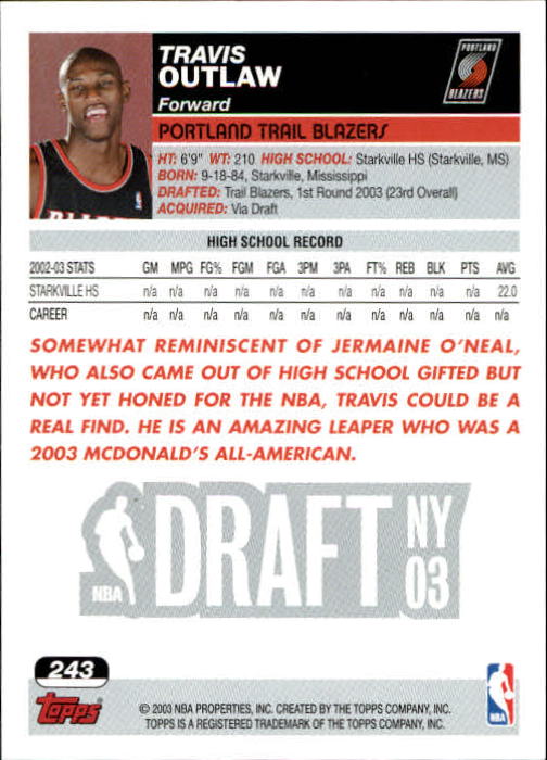 B1713- 2003-04 Topps Collection Bk Card #s 201-265 -You Pick- 15+ FREE US SHIP - Picture 74 of 92