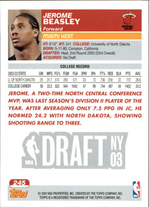 B1713- 2003-04 Topps Collection Bk Card #s 201-265 -You Pick- 15+ FREE US SHIP - Picture 78 of 92