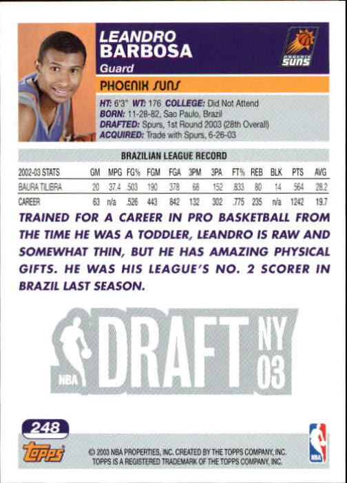 B1713- 2003-04 Topps Collection Bk Card #s 201-265 -You Pick- 15+ FREE US SHIP - Picture 82 of 92