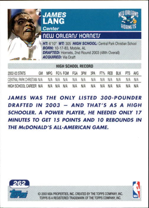 B1713- 2003-04 Topps Collection Bk Card #s 201-265 -You Pick- 15+ FREE US SHIP - Picture 90 of 92
