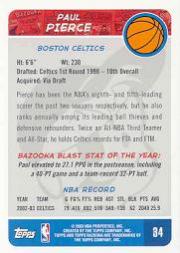 Paul Pierce cards (1999-2021) Celtics Nets - You Choose - Bild 109 von 360
