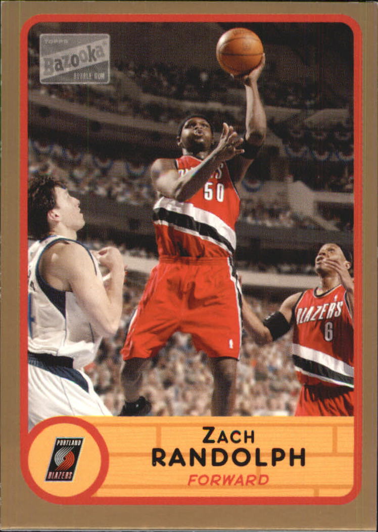 2003-04 Bazooka Parallel #101 Zach Randolph