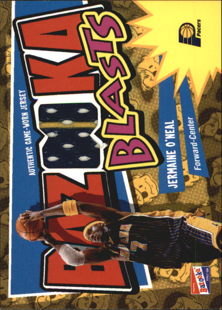 2003-04 Bazooka Blasts #JO Jermaine O'Neal C