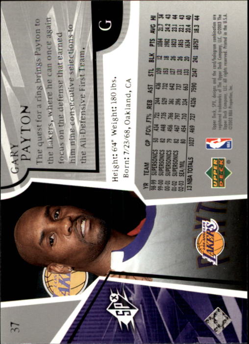 Gary Payton cards (1991-2022) Sonics Heat Lakers Bucks - You Choose - Picture 207 of 258
