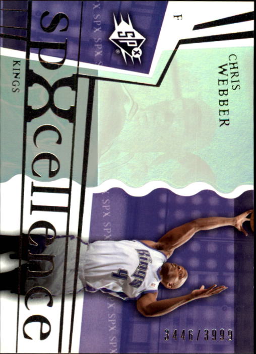 2003-04 SPx #106 Chris Webber