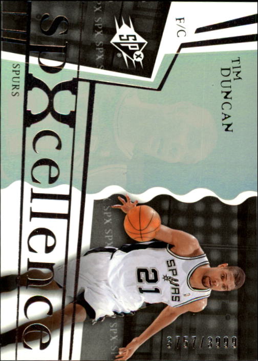 2003-04 SPx #107 Tim Duncan